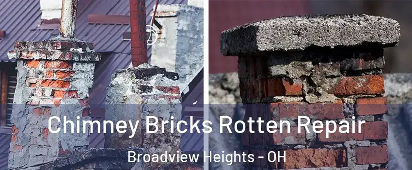  Chimney Bricks Rotten Repair Broadview Heights - OH